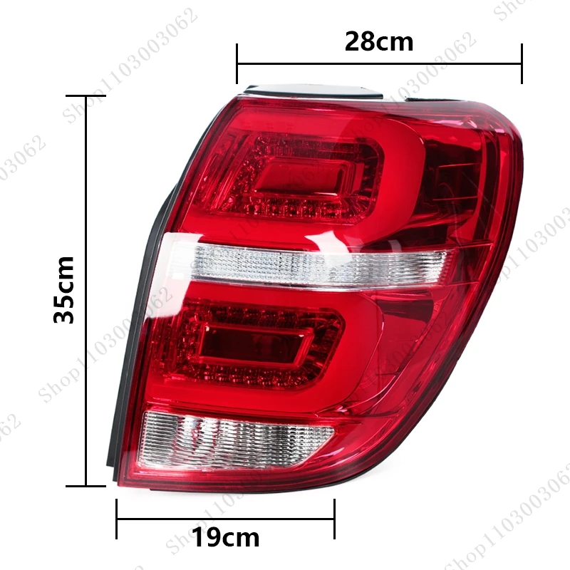 Tail lights For Chevrolet Captiva 2008-2015 Car External Daytime Running Light Turn Signal Parking Brake Prompt Light