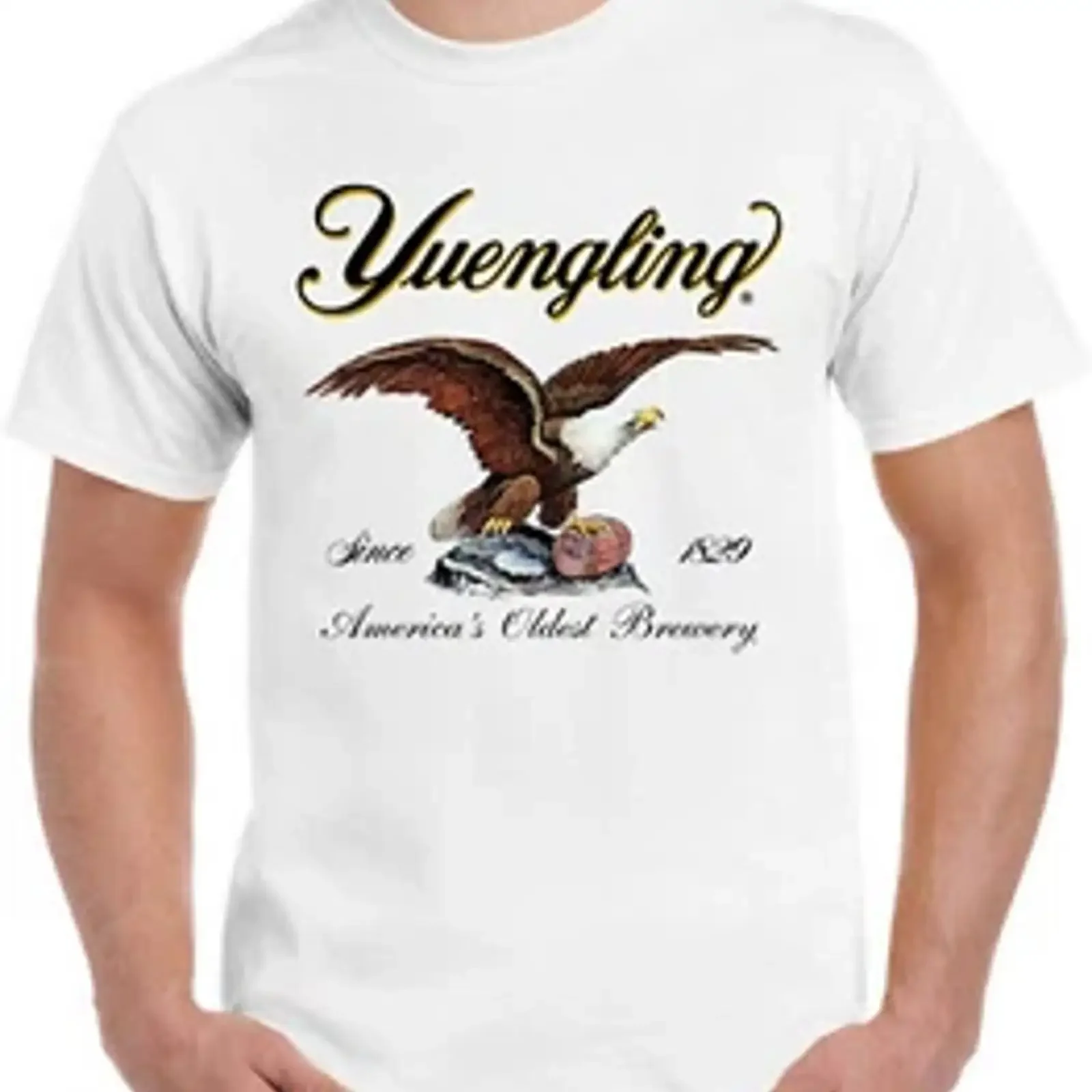 Yuengling Beer T shirt Short and Long Sleeve Heavy Cotton S 3X FREE SHIP USA vintage Washed Casual Soft Comfortable