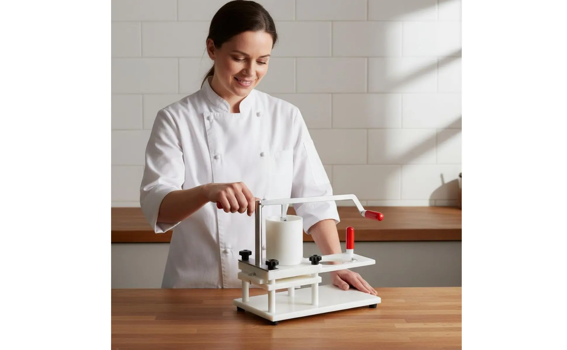 Ground Beef Patty Patty Former Professional Grade Manual Burger Press Lever Action Meat Press for Restaurants