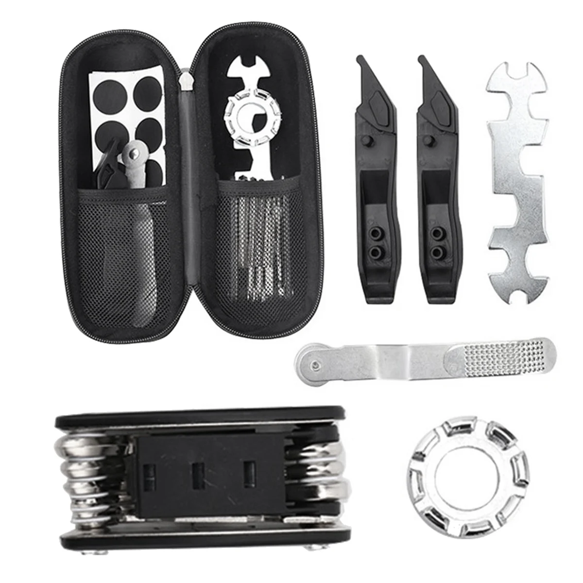 NEW HOT In Stock-Bike Repair Bag Bicycle Waterproof Hard Shell Box For Water Bottle Bag Cycling Fix Tool Bag Holders Accessories