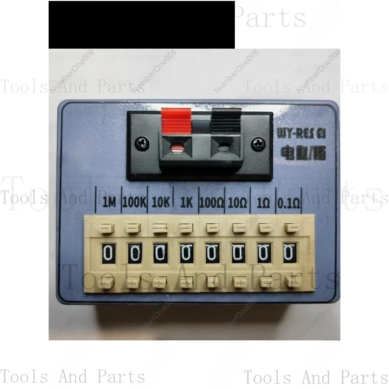 

Portable Pocket Resistance Box WY-RES-01, DIP Switch Programmable Decade Resistor, Electronic Testing Measurement Tool