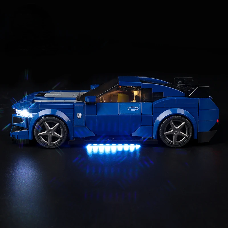 No Model Led Light Kit for Ford Mustang Dark Horse Sports Car 76920