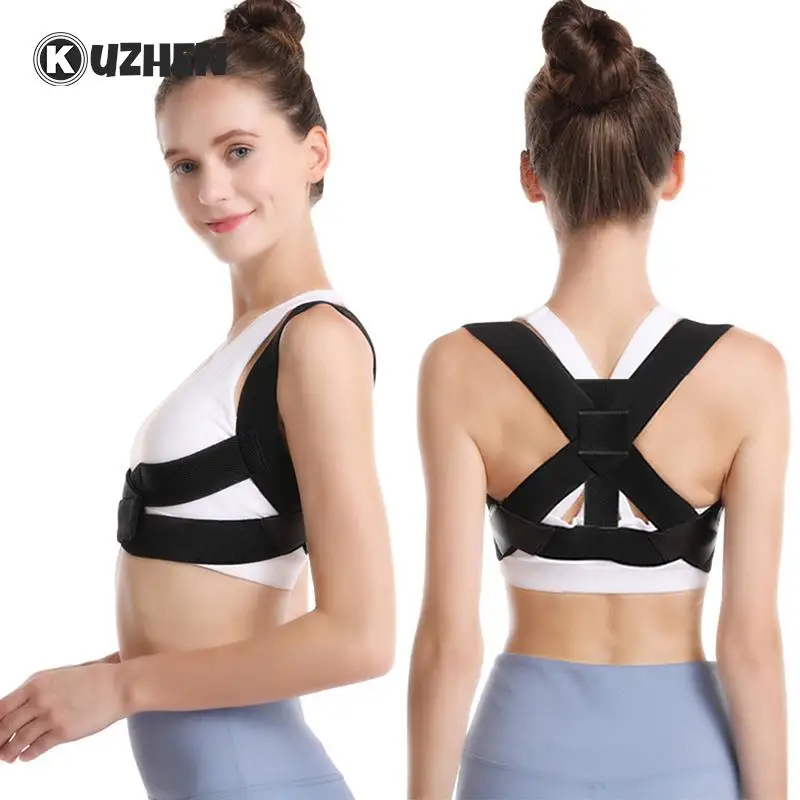 Chest Posture Corrector Invisible Body Shaper Women Adjustable Elastic Back Support Belt Shoulder Brace Body Shaper Corset