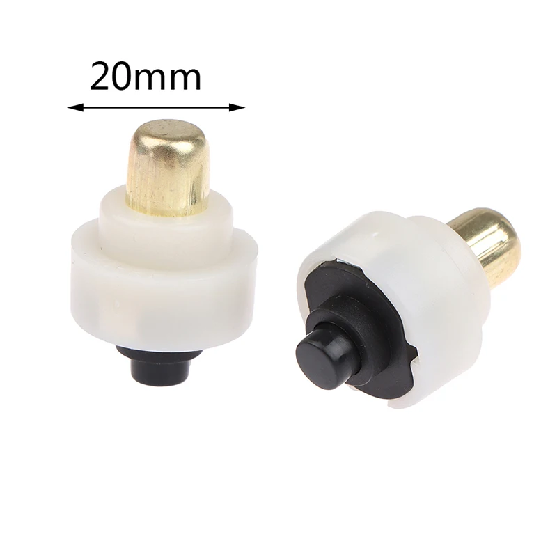 Hot Sale 2Pcs 20mm LED Push Button Switch, ON/OFF Tail Switch for Flashlights