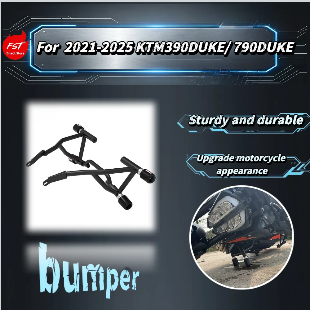 For KTM 390 790 890 Duke rugged structure racing bumper anti drop guard bar vehicle protection fittings