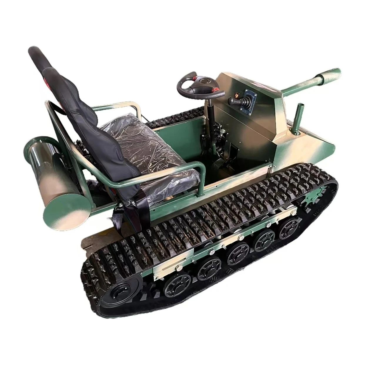 

Children's Cruiser Electric Snowmobile Tracked Triangle Recreation Children Adult