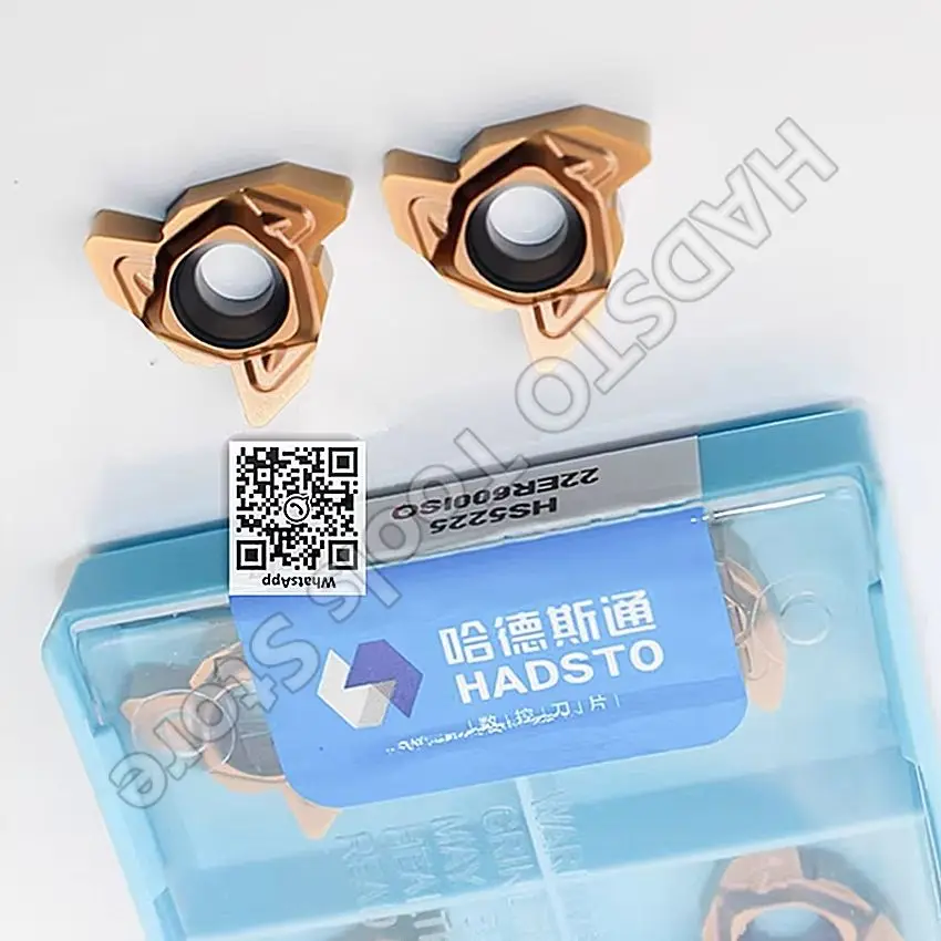

22ER600ISO HS5125/22IR600ISO HS5125/22ER600ISO HS5225/22IR600ISO HS5225 HADSTO carbide inserts Threaded inserts
