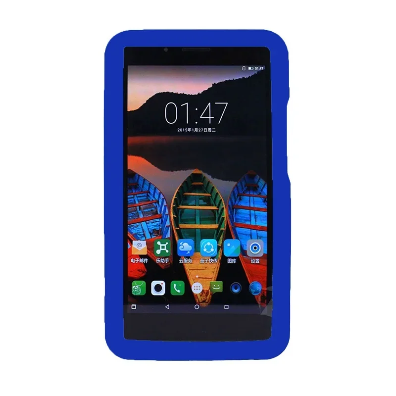 MingShore Kids Friendly Case For Lenovo Tab 3 7 Plus Bumper 7.0'' TB-7703X-F-N Silicone Rugged Tablet Case