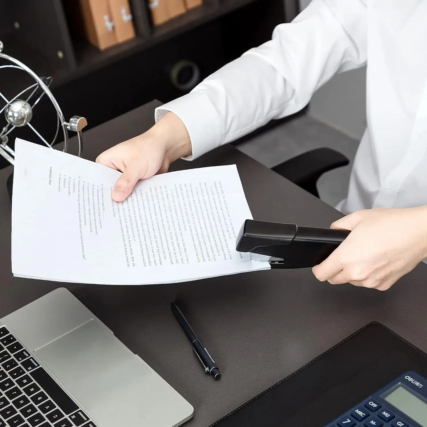 Stapler Tang 25 Lembar yang Mudah Digunakan, Tahan Lama untuk Penjilidan Cepat dalam Konstruksi & Kantor