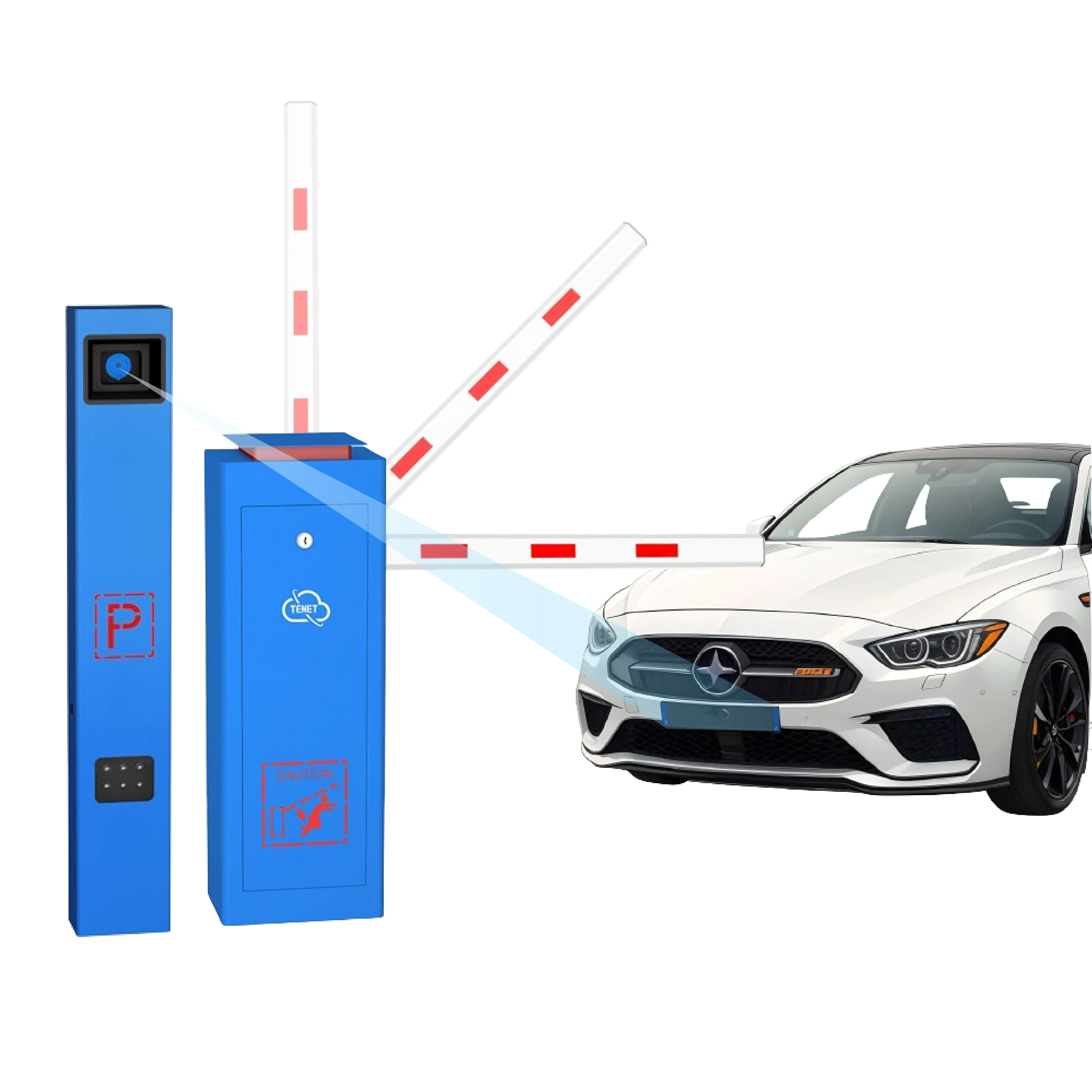 PD62 ANPR/LPR Parking Controller Car Plate & Number Recognition System for Entrance & Exit Parking Management System