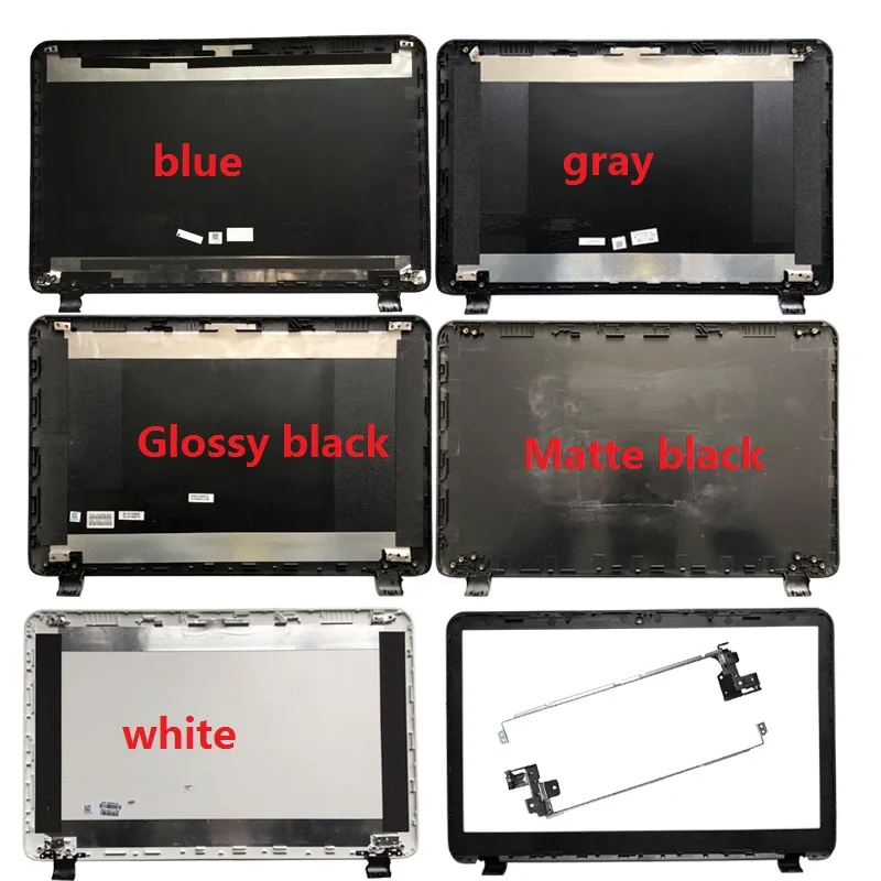 NEW Laptop LCD Back Cover/Front Bezel/Hinges For HP Pavilion 15-G 15-R 15-T 15-H 15-Z 15Z-G 15-R221TX  250 G3 255 G3 760967-001