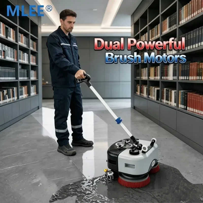 MLEE200B Portable Cordless Electric Washing Machine Small Self-propelled Indoor Automatic Commercial Cleaner New Design New