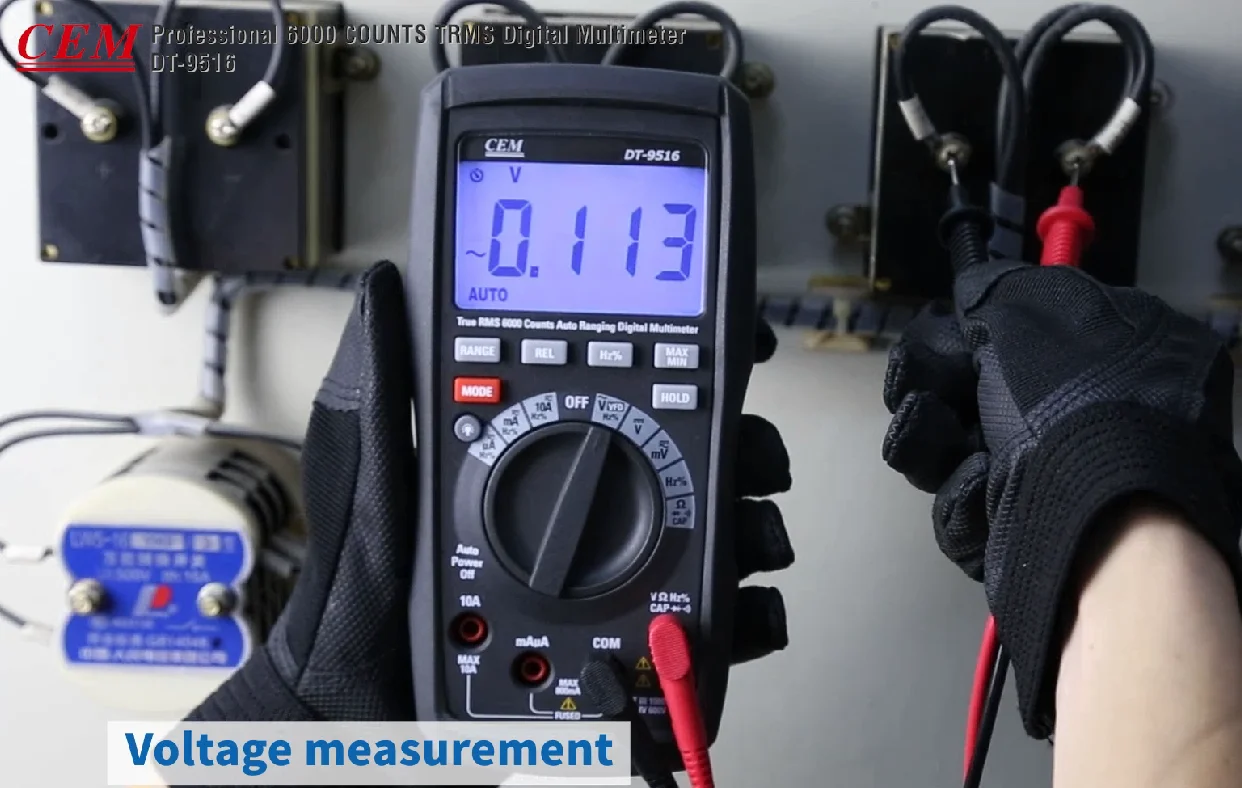 CEM DT-9516 Multimetri digitali professionali a vero RMS