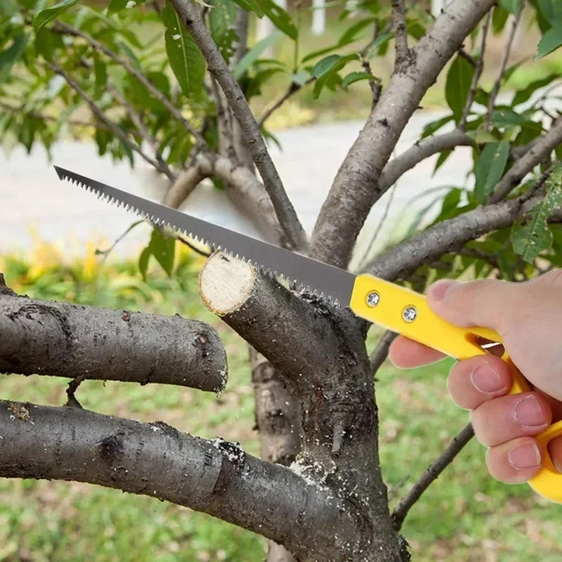 Mini Woodworking Small Saw Outdoor Hand Tools Garden Wall Panel Saw Fine Tooth Portable Wood Multifunctional Pruning Hand Saw