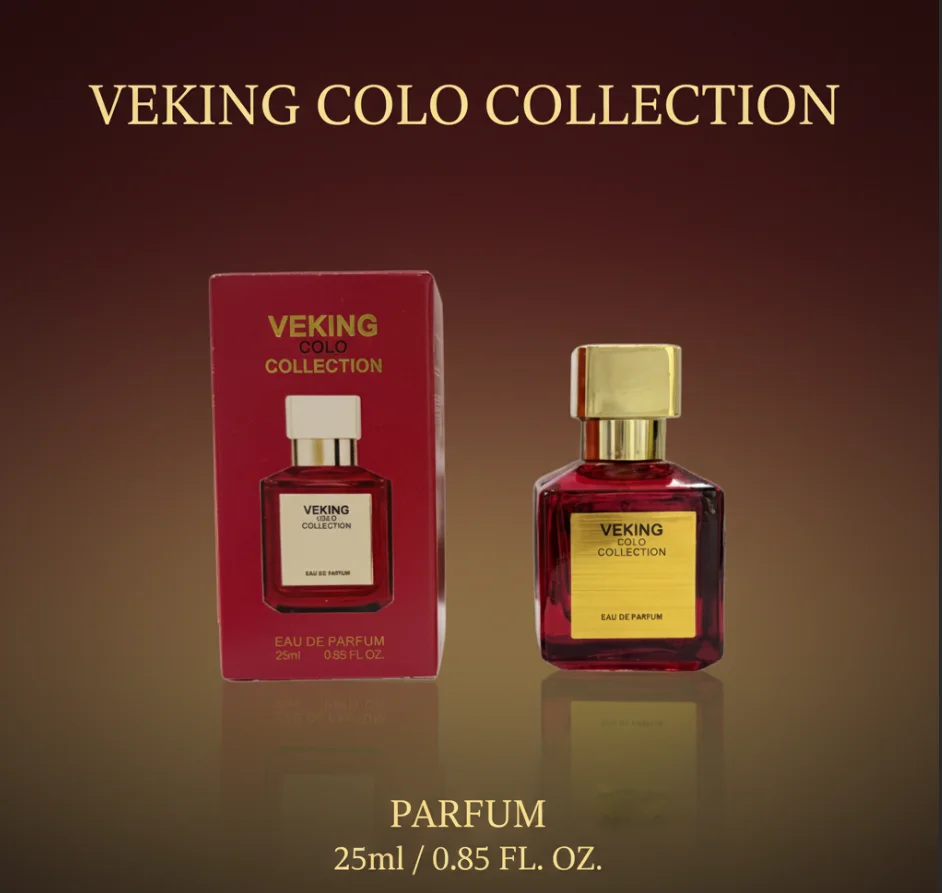 

COLO COLLECTION Парфюмерная вода | 25 мл роскошный флакон красного цвета | Теплый восточный древесный аромат | Дорожный формат для мужчин и женщин