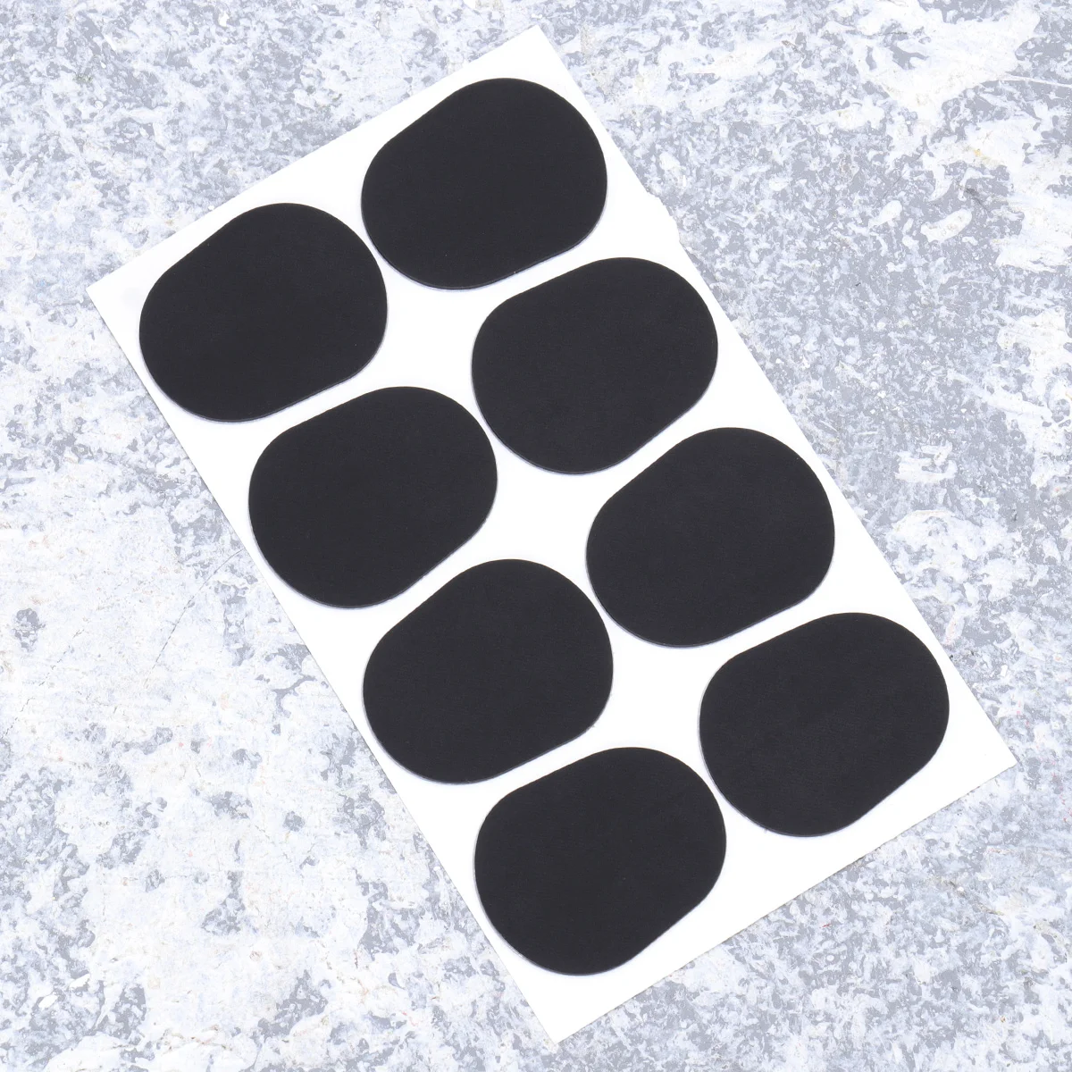 8pcs Alto / Tenor Sax Clarinet Patches Pads Cushions (Black) Tenor sax patches Alto sax pads Clarinet cushions