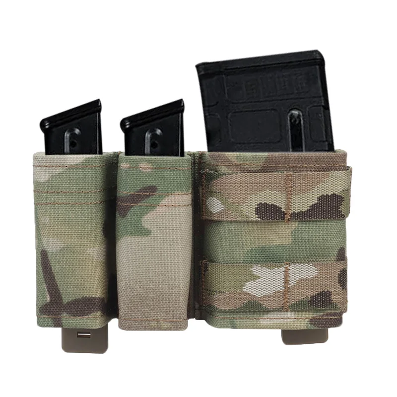 Pochette de Sport en plein air 5.56 + 9MM, sac de chasse MOLLE avec insert compensé KYWI, accessoires de chasse