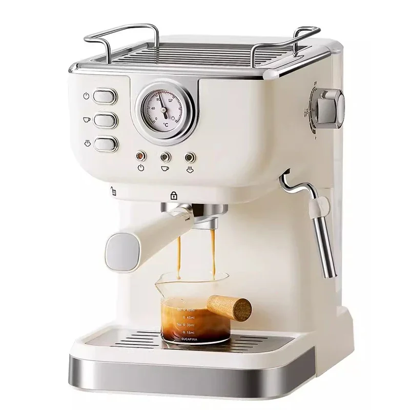 850W Espresso Coffee Machine 20Bar Professional Espresso Maker with Steam Milk Frother for Espresso Latte Cappuccino