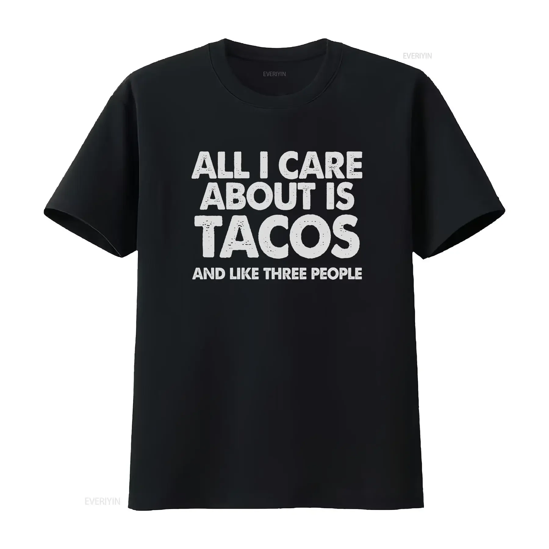 Taco Lover T Shirt Funny Foodie Tacos Forever Life Party Mexican Food vintage Washed Soft homme Comfortable fashion