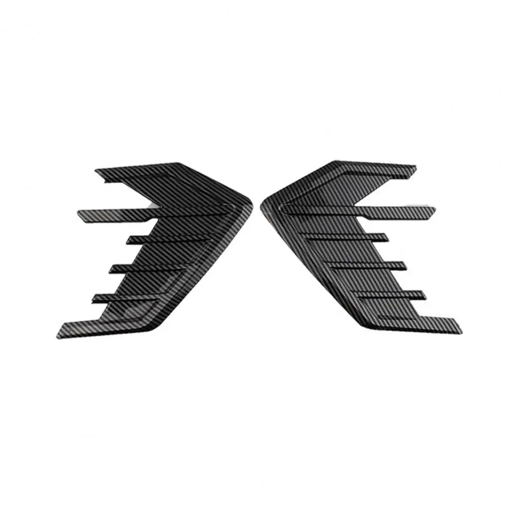 

Modified Flank Fenders 2Pcs Exquisite Easy Installation Eco-friendly Universal Type Side Wing Fenders Exterior Accessories