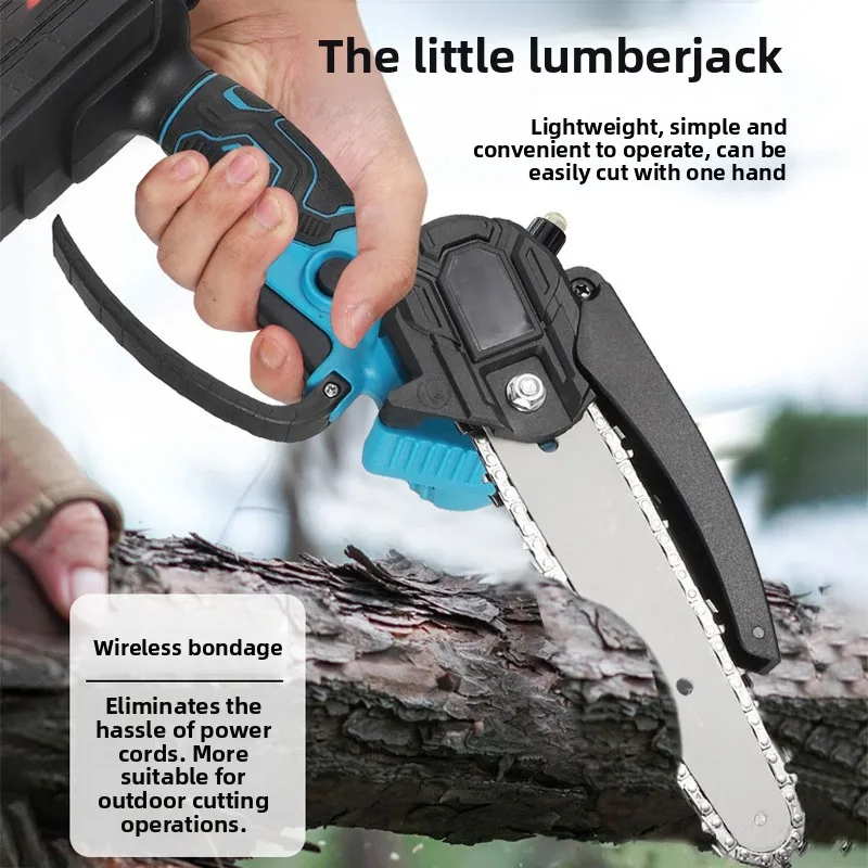 

Трансграничная мощная многофункциональная литиевая бензопила, ручная садовая пила для обрезки и деревообработки