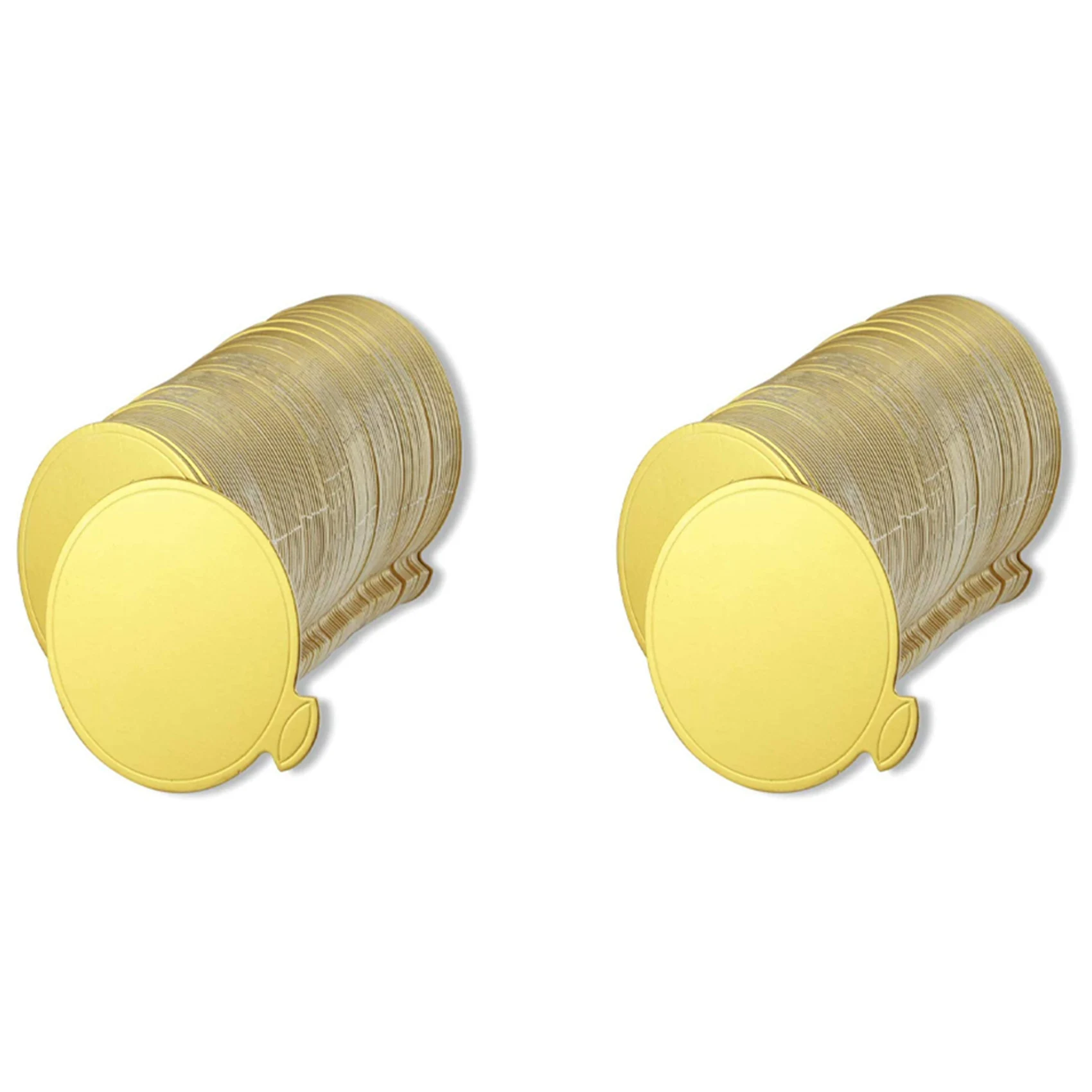 

BHTS-Мини-круглая золотая картонная основа для торта, тарелка для мусса, 200 шт. бумажная тарелка для торта, круглая картонная основа, десертная тарелка