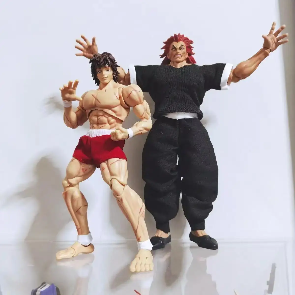 Anime St Baki Hanma Son Of Ogre Hanma Yuujiro Figurine Ko Fighting Action Figure Yujiro Model Collection Toys Boys Birthday Gift