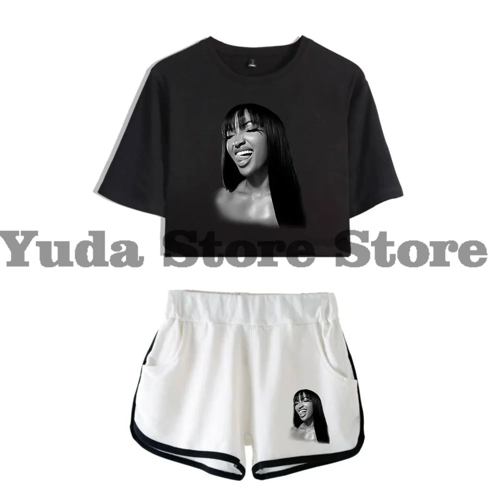 Shenseea Vintage Never Gets Late Here Tour Merch 2 Pieces Sets Crewneck Shorts set