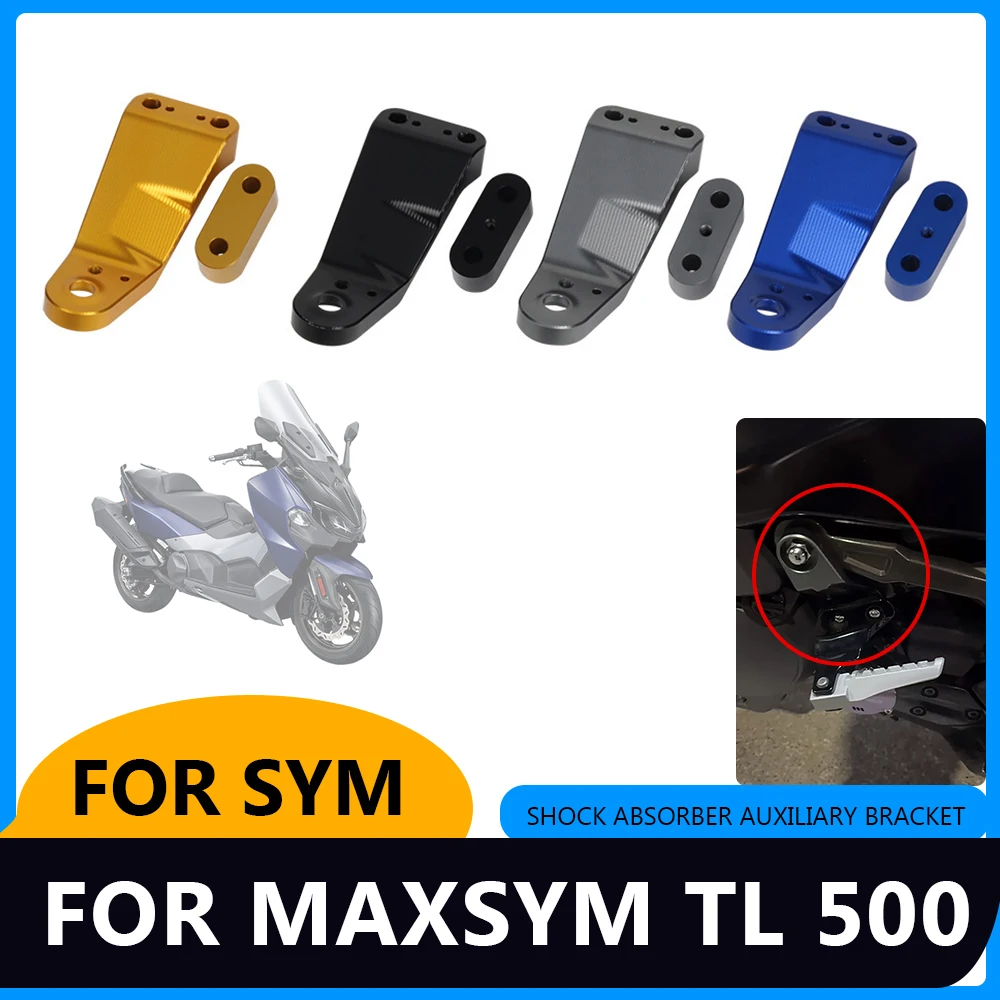 Motorcycle Accessories Suspension Shock Absorber Bracket Assist Strengthen Bar For SYM MAXSYM TL500 Maxsym TL 500 2020 2021 2022