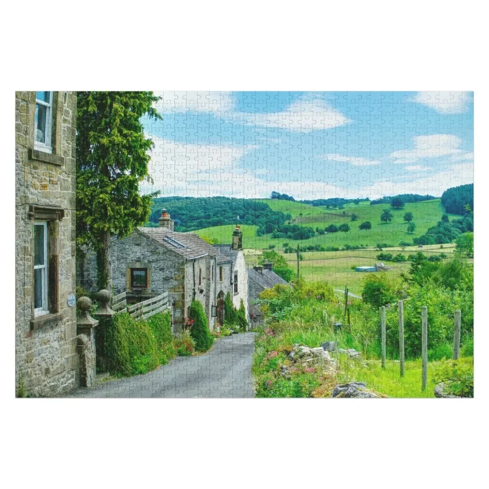 Youlgrave Derbyshire Jigsaw Puzzle With Photo Customizable Child Gift Baby Wooden Puzzle