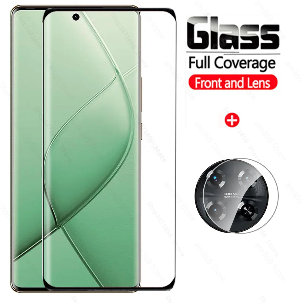 Curved Glass For Tecno Spark 20 Pro+ Tempered Glass Camera Lens Film Spark20 Pro Plus ProPlus 20ProPlus 4G KJ7 Screen Protector