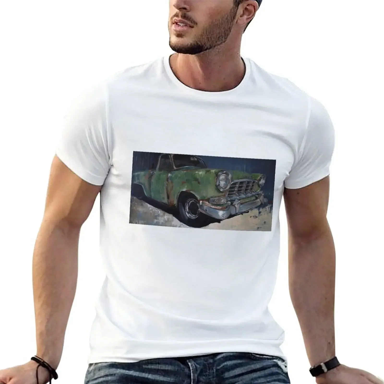 RUST'N Feat. 1958 FC Holden T-Shirt vintage heavyweights t shirt men