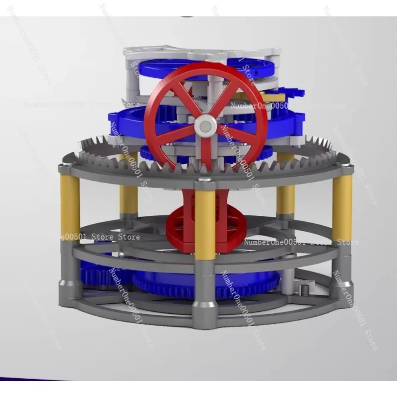 3 Axis  3D Printed Model Mechanical DIY Assembly Kit Gem Digging Twist