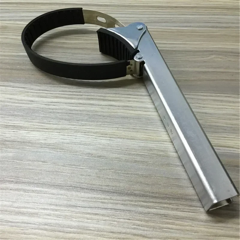 Tin machine filter machine filter wrench spanner stainless steel belt filter wrench adjustable