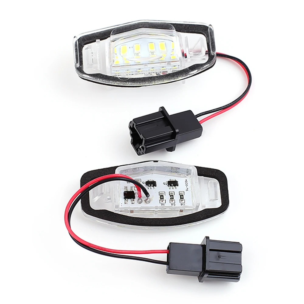 

Car Led License Plate Light License Plate Light Lamp For 2006 2007 2008 2009 2010 2012 8th Gen Honda Civic (not for DX model)