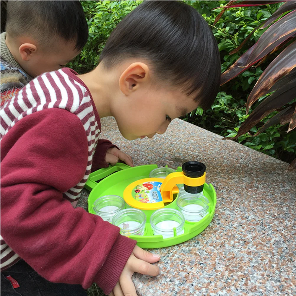 Insect Plant Viewer Microscope Kids Educational Gadget Science Learning Tool Magnifier Biology Observer Magnifier for Kids