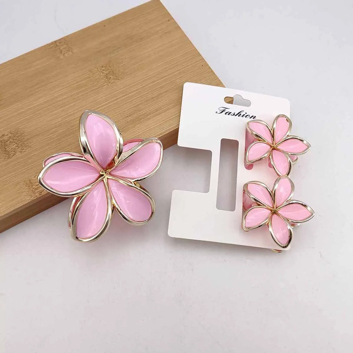 3/9 Teile/satz Blume Haar Clips Frauen Strand Urlaub Haar Klaue Stilvolle Shopping Kopfbedeckungen Weibliche Haar Zubehör – Detail 14