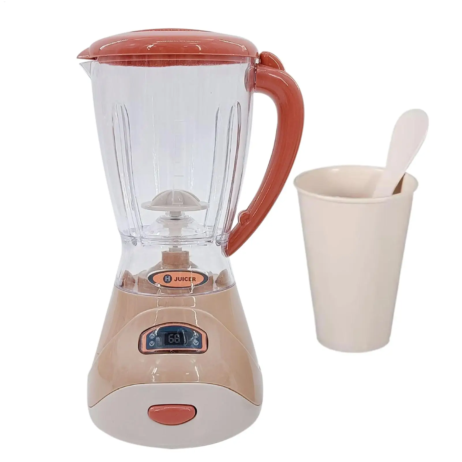 Juego de simulación de juguete licuadora de cocina con sonido para niños, juego educativo de imitación, exprimidor, juegos de parque de patio en casa para niños y niñas