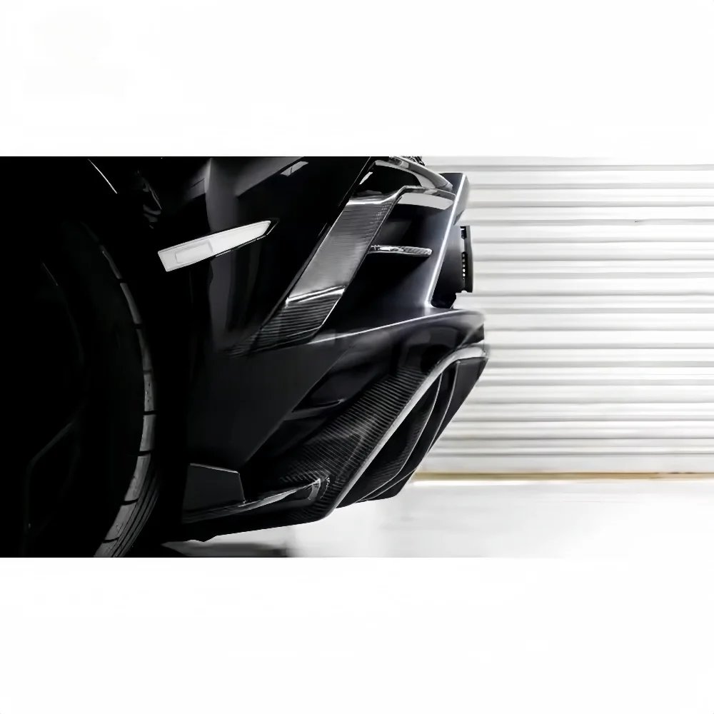 

For Lamborghini Huracan EVO Upgrades PK Style Dry Carbon Fiber Rear Bumper Decoration,car accessories