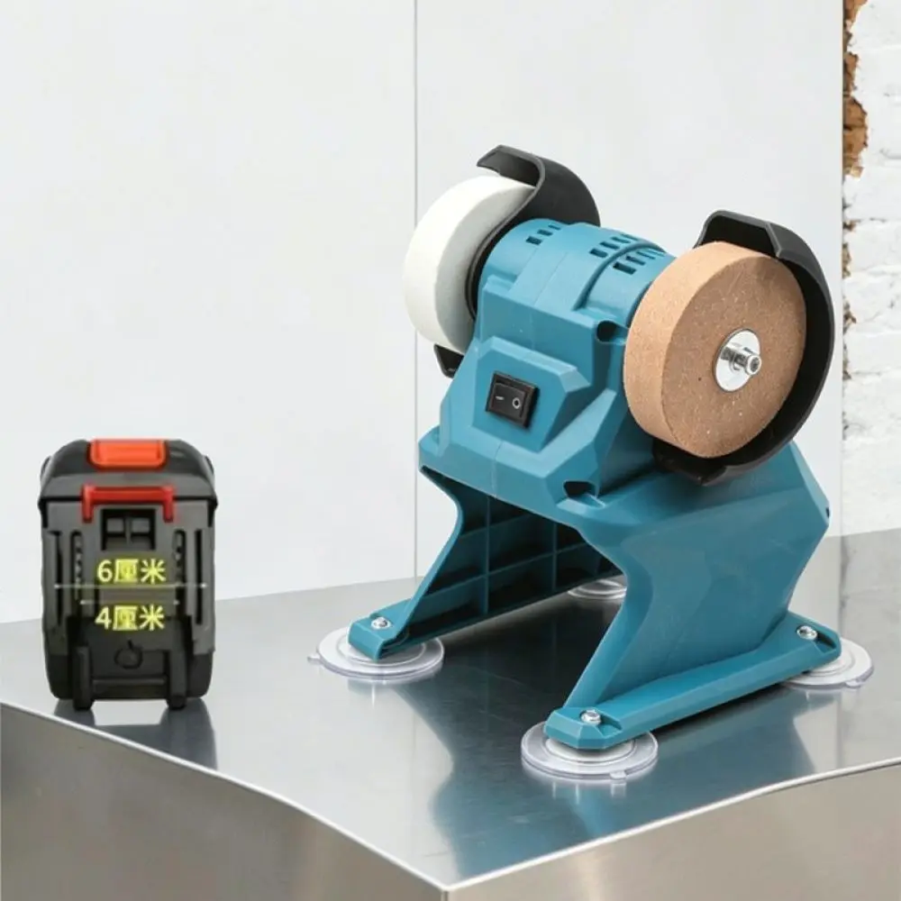Professional Desktop Electric Grinder Small Vertical Sharpener For Metal Polishing Rust Removal Household Power Tool