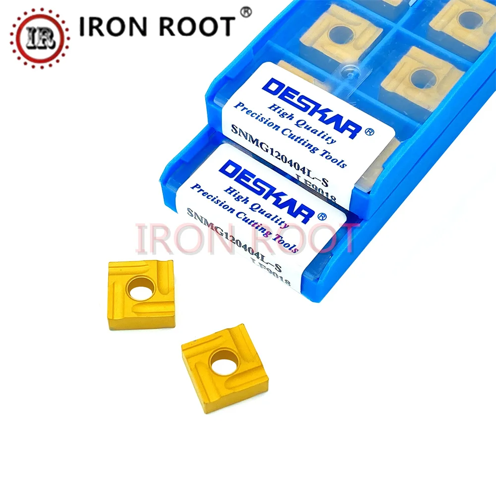 

DESKARSNMG120404,SNMG120408, LF9018 indexable insert Turning Carbide Insert CNC Metal Lathe Machining Tool For MSRNR ToolHolder