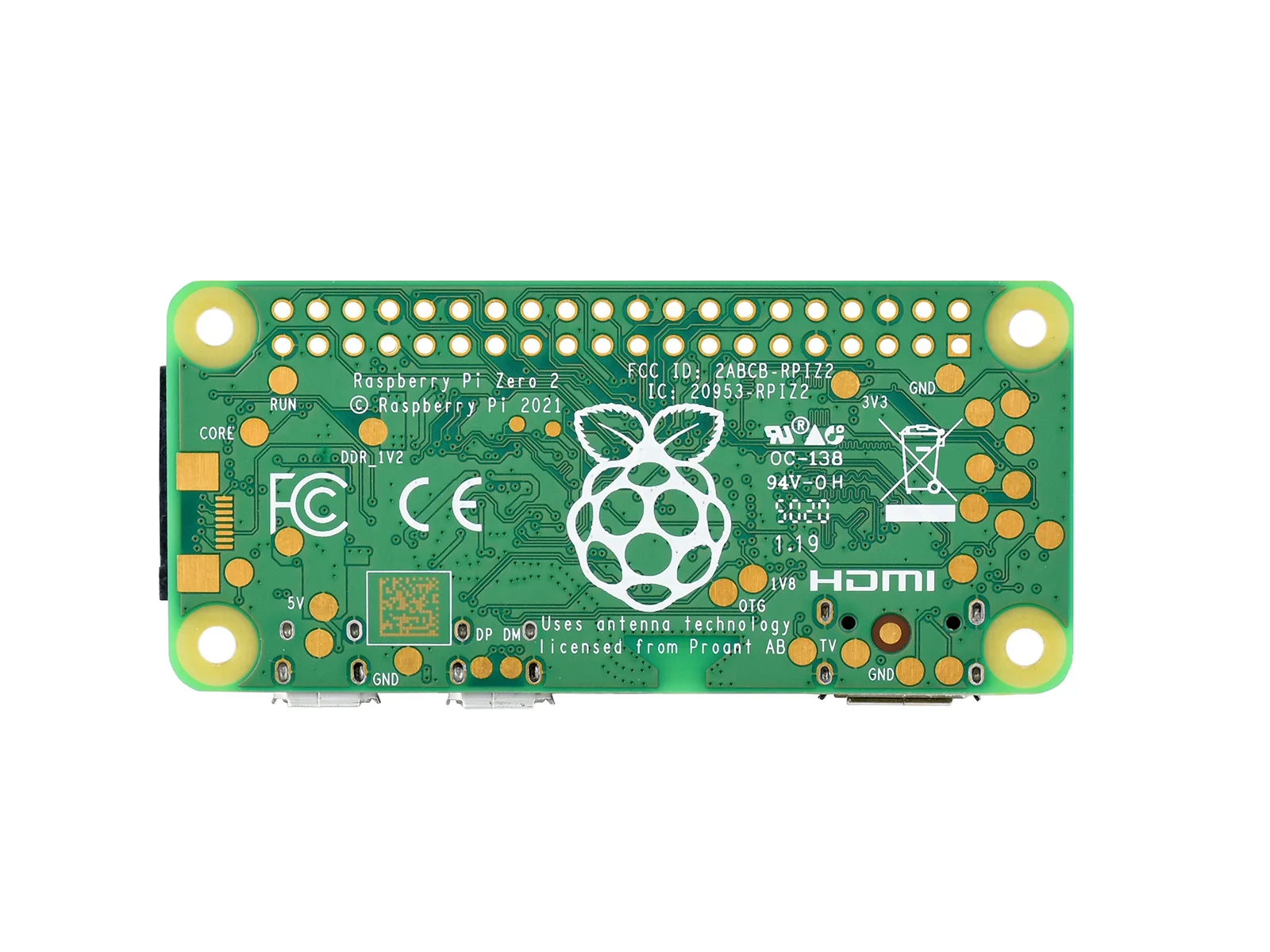 Raspberry Pi Zero 2 W, Five Times Faster, Quad-core ARM Processor