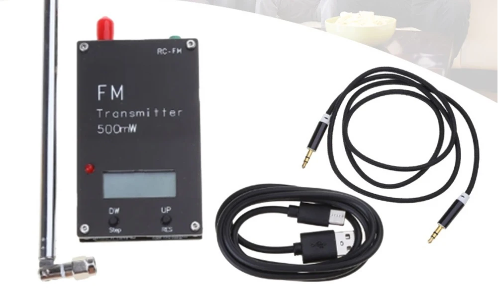 2000M FM transmitter, digital display