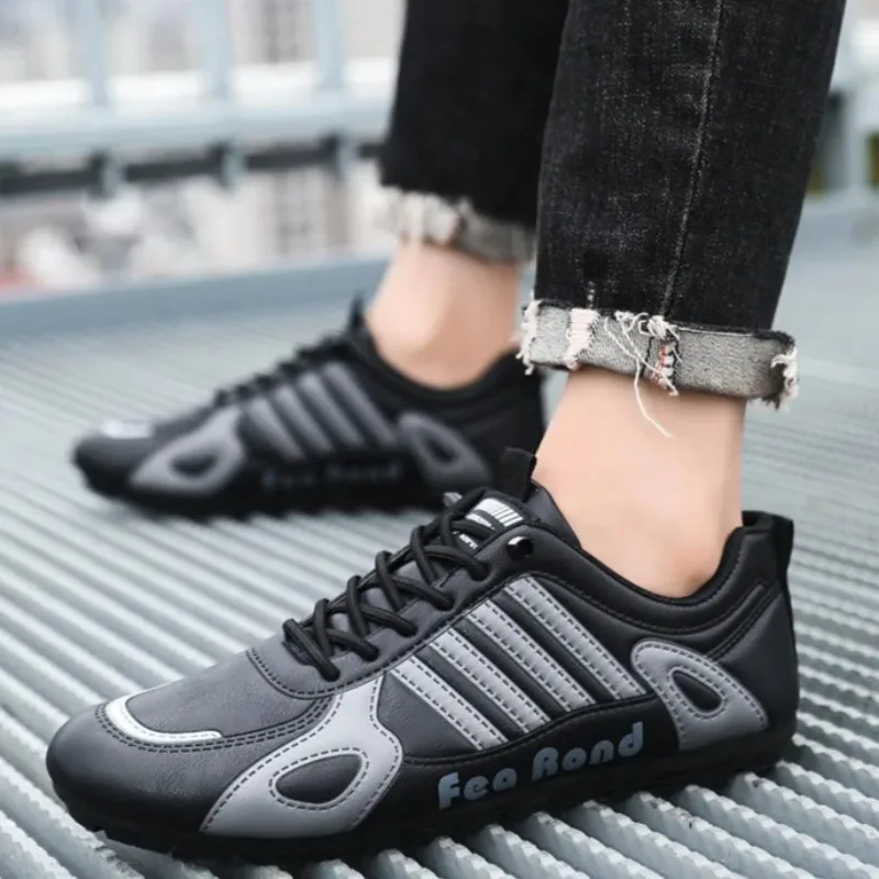 جديد أحذية رجالية عادية موضة أحذية رياضية مسطحة القاع مصمم أحذية المشي للرجل الراحة عدم الانزلاق احذية الجري Zapatos Hombre #4