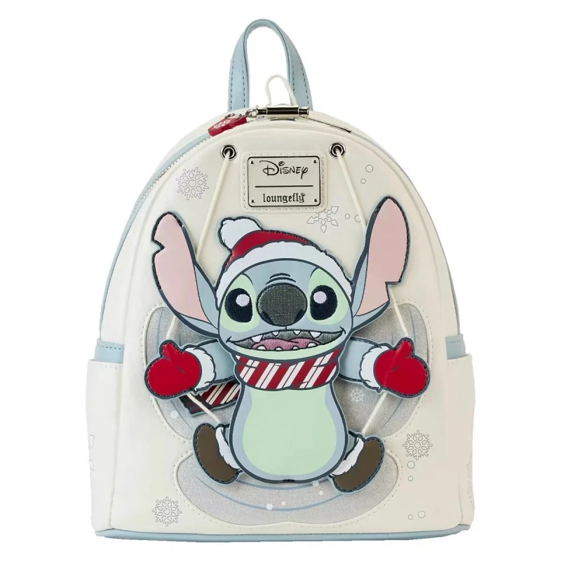 Disney Series Schoolbag,Stitch Beauty And The Beast Be Our Guest Backpack Bag Travel Schoolbag Princess Mini Bag Christmas Gifts