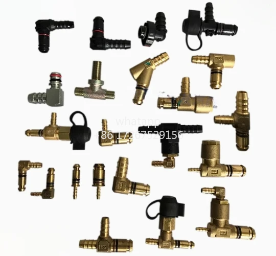

J6P pilot version brake master pump copper connector J7 air pressure sensor JH6 air reservoir tee connector