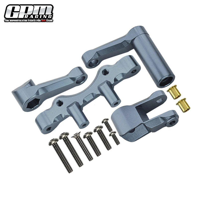 GPM Aluminum Steering Assembly For LOSI 1/6 Super Baja Rey