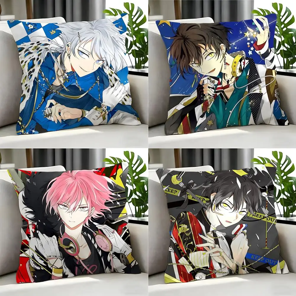 game Dear Vocalist Riot Cushion Cover 1Pc  Cushion Cover 50x50 45x45 40x40 Pillowcase Decorative Sofa Home Decor