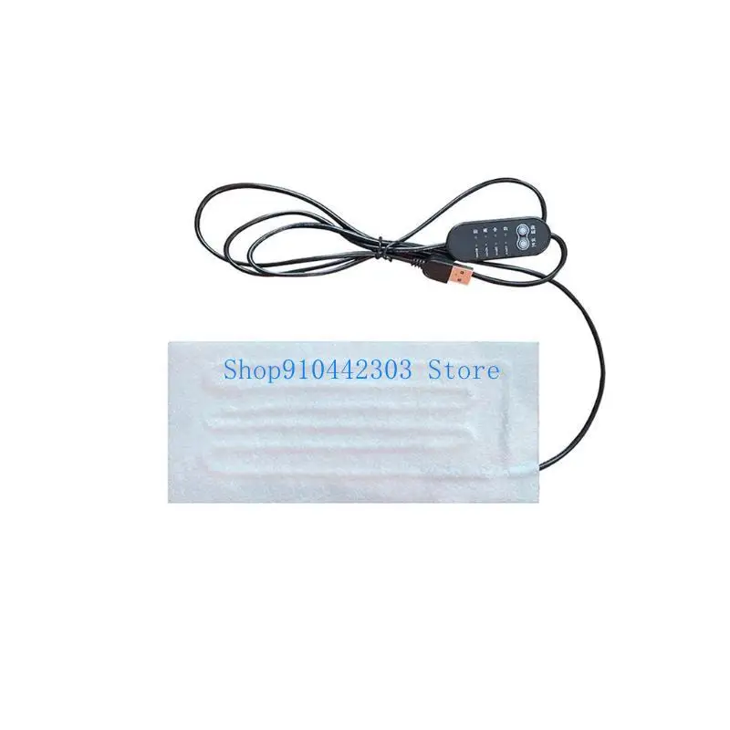 

652F USB нагревательный коврик 5 В нагревательный элемент пленочные нагревательные подушечки для подарков для кемпинга