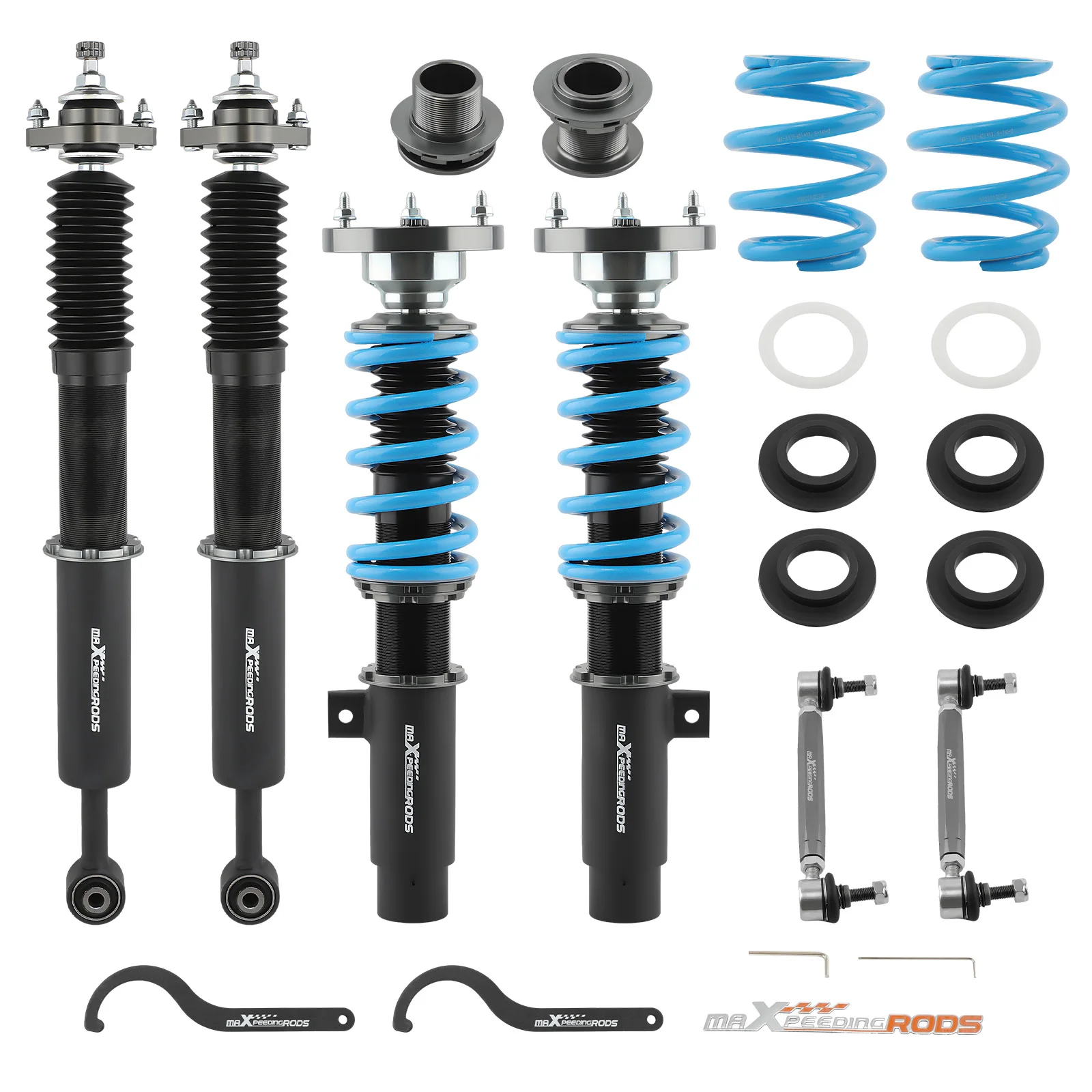 24 Way Damper Coilover Suspension Shocks Kit for BMW E46 M3 2001-2006 RWD